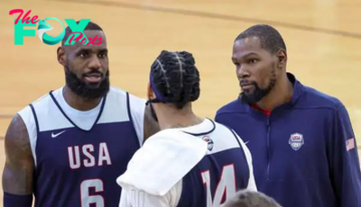 Will Kevin Durant play against South Sudan in the USA Basketball Showcase?