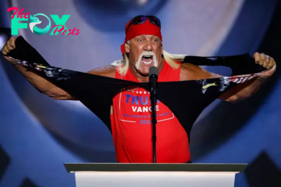 Hulk Hogan Rips Off Shirt, Calls Trump His ‘Hero’ at RNC
