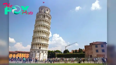 Is the Leaning Tower of Pisa really falling over?