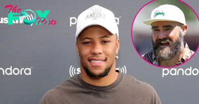 Eagles’ New Running Back Saquon Barkley ‘Tried’ Convincing Jason Kelce Not to Retire
