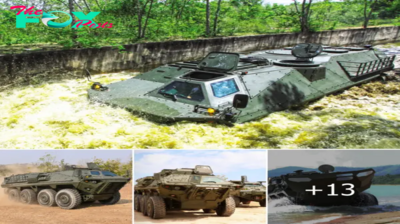 For the First Time, the Panus R600 Armored Vehicle Joins the Royal Thai Marines’ Arsenal.hanh
