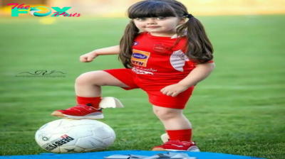 My little angel dreams of becoming a professional soccer player in the future. Let’s pray for her dream.
