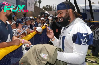 Zeke gives CeeDee advice amidst training camp holdout