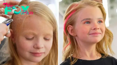 Beauty That Can’t Be Covered Up: Hairstylist’s Touching Transformation Brings a Smile to Burn-Scarred Girl in Heartwarming Transformation