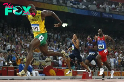 What’s the top speed of a 100m sprinter?