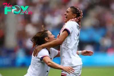 Who will the USWNT play next in the semi-finals at the Paris 2024 Olympics?