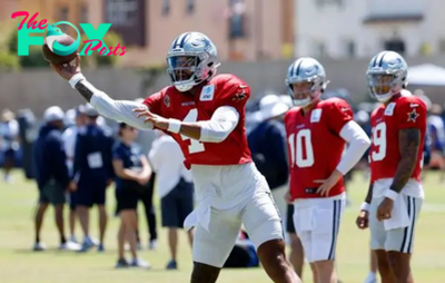 Dak Prescott has no interceptions in training camp