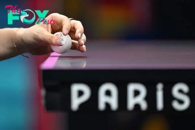 Why do table tennis players touch the table? Is it allowed?