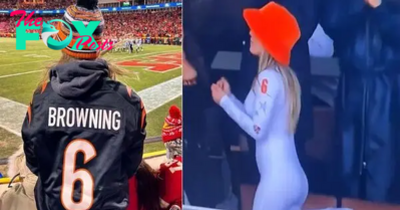 Jake Browning’s Girlfriend Stephanie Niles’ Outfit To Bengals Preseason Game Causes A Stir