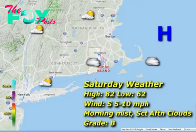 Rhode Island Weekend Weather for August 17/18, 2024 – Jack Donnelly, meteorologist