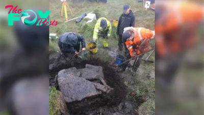 'Stunning' Bronze Age burial chamber discovered on the English moor