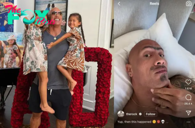 Behind the breathtaking action scenes in Hollywood movies of famous actor Dwayne Johnson is the delicate tenderness of a father for his daughter.