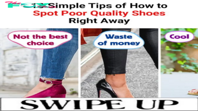 13 Simple Tips of How to Spot Poor Quality Shoes Right On