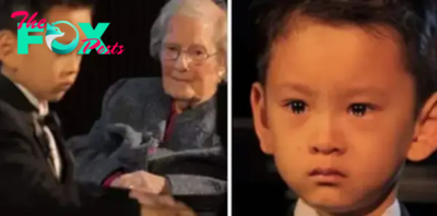 The 5-year-old piano prodigy plays for his 101-year-old grandmother, her last request brings him to tears