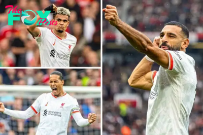 29 best photos as Salah stars, Casemiro flops and Liverpool run riot at Old Trafford