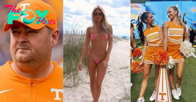 Tennessee Cheerleader’s Wild Photos Go Viral After Chattanooga Win