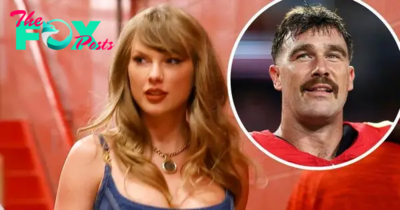 Taylor Swift and Travis Kelce Hold Hands While Leaving 1st Chiefs Game of the Season Together