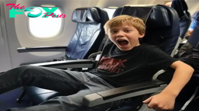 Boy didn’t stop kicking our seat during a very long Flight – Here’s what my dad did