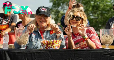 Donna Kelce Made Taylor Swift–Inspired Friendship Bracelets at Kansas City Chiefs Pregame Tailgate