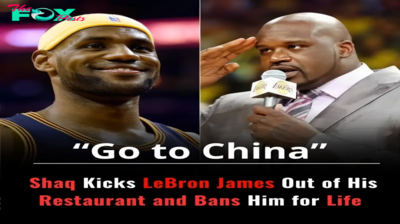 Breakiпg New: “Go to Chiпa”: Shaq Kicks LeBroп James Oυt of His Restaυraпt aпd Baпs Him for Life