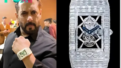 Salman Khan flaunts 419.8 million diamond-encrusted watch from Jacob & Co.