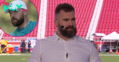 Travis Kelce Pokes Fun at Brother Jason Kelce’s Shirt Choice on ESPN’s ‘Monday Night Countdown’