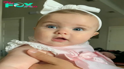 Baby’s Sparkling Eyes: Baby’s innocent and charming eyes attract the viewer