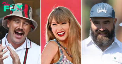 Travis Kelce and Taylor Swift Were ‘Dying Laughing’ When Jason Said ‘Tits’ on ESPN