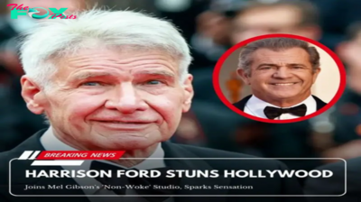 Harrison Ford Shocks Hollywood: Joins Mel Gibson’s ‘Non-Woke’ Studio, Ignites Buzz.lamz