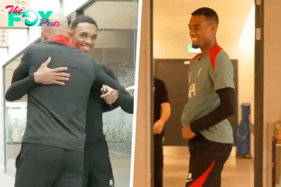 Arne Slot shows he’s a big Trent Alexander-Arnold fan as Liverpool’s internationals return