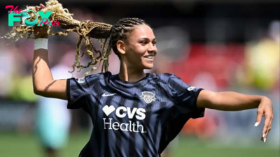 USWNT's Trinity Rodman scores incredible goal for Washington Spirit, follows it up with unique celebration