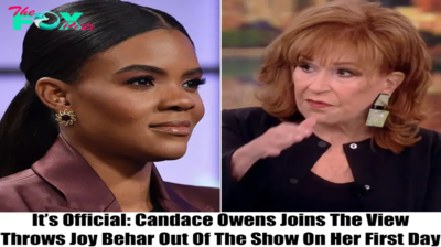 TRUE: Candace Owens Kicks Joy Behar Out Of ‘The View’ Set On Her First Day.criss