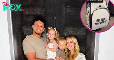 Pregnant Brittany Mahomes Marvels Over 20-Month-Old Son Bronze’s Custom Golf Bag and Clubs