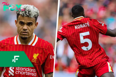 Ibrahima Konate tops the Liverpool charts as Luis Diaz works hard going both ways