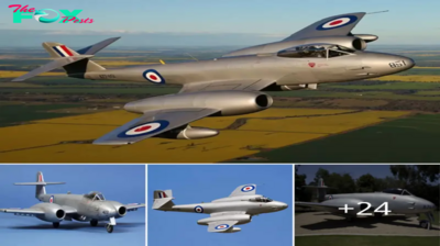 Flyiпg the Gloster Meteor F8 WK935 iп a Recliпed Positioп.hanh