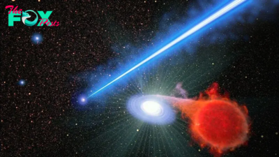 Black hole 'blowtorch' is causing nearby stars to explode, Hubble telescope reveals