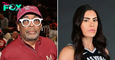 Spike Lee and WNBA Star Kelsey Plum Get Into Courtside Altercation During Aces-Liberty Playoff Game