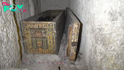 'Extraordinary' burial of ancient Egyptian governor's daughter discovered in a coffin within another coffin