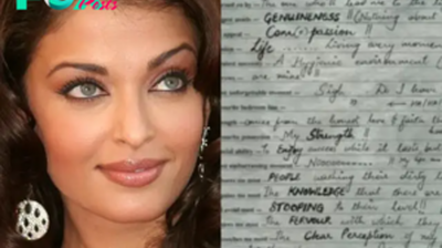 Aishwarya Rai's slam book entry goes viral amidst divorce speculations