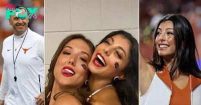 Texas Cheerleader’s Wild Photos Go Viral Ahead Of Oklahoma Game