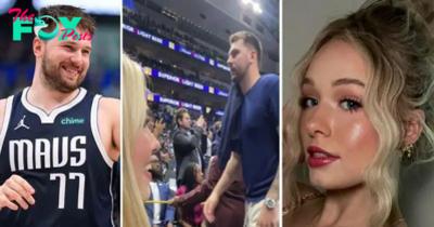 Mavericks Fan’s Courtside Encounter With Luka Doncic Goes Viral