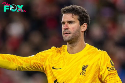 Alisson facing SIX weeks on sidelines with hamstring injury