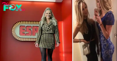 Laura Rutledge Suffers Wardrobe Malfunction During Texas vs Oklahoma