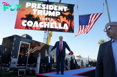 Donald Trump Holds a Rally in California, Kamala Harris’ Home State