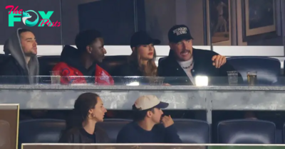 MLB Jokingly Calls Travis Kelce Taylor Swift’s ‘Future Husband’ During Yankees Game Date Night