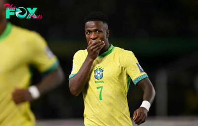 Vinicius Jr out of Brazil’s game against Peru