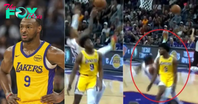 Bronny Called Out For Dirty Play During Lakers vs Suns Preseason Game