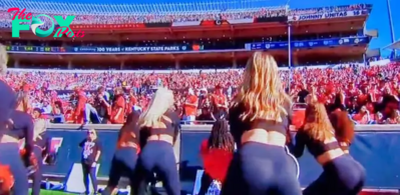 College Football Cameraman Caught Zooming In On Louisville Cheerleaders