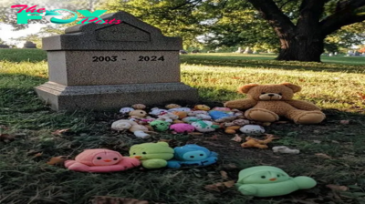 Every Day after 21 Year Old Sons Death, Grieving Mom Finds Baby Toys on His Grave