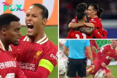 Van Dijk’s reaction & low blow for Macca – 5 things spotted from Leipzig 0-1 Liverpool